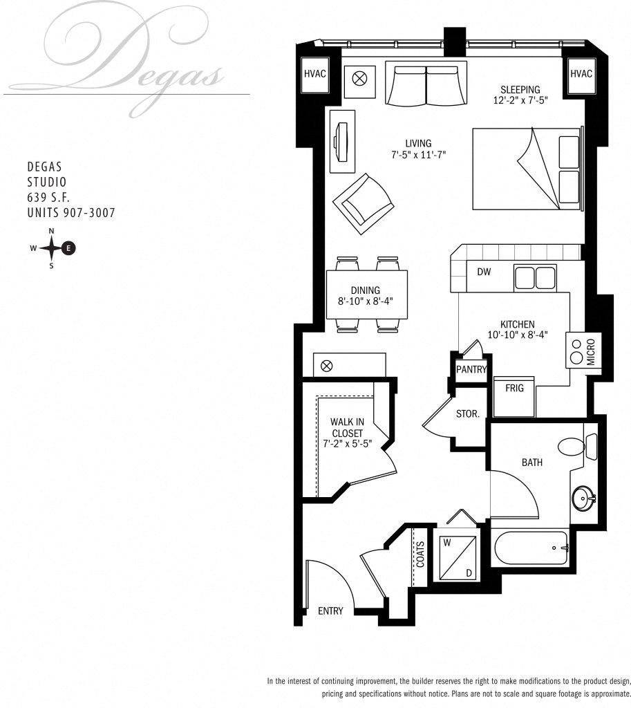 Met Tower Apartments Degas Floor Plans Met Tower Apartments Degas Floor Plans